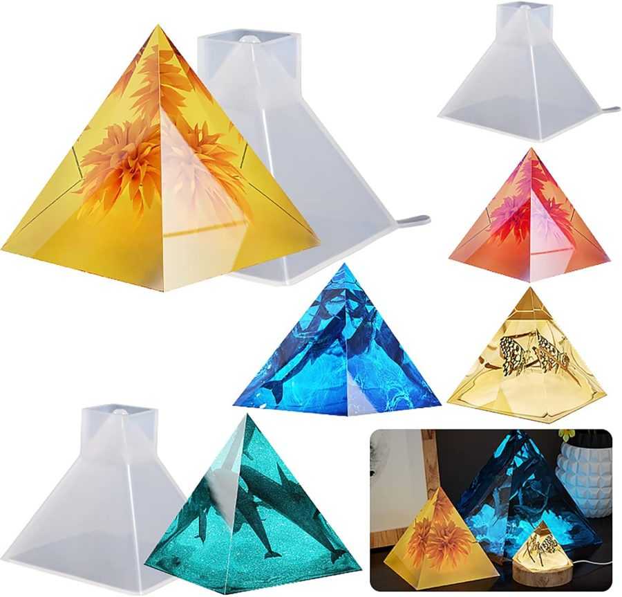 Pyramid Mold Set of 3  - 2/2.5/3 Inch - Set of 3