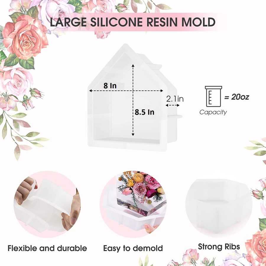 D65 - Fish tank / Home shape Deep casting mold - 50 MM Depth - Image 3