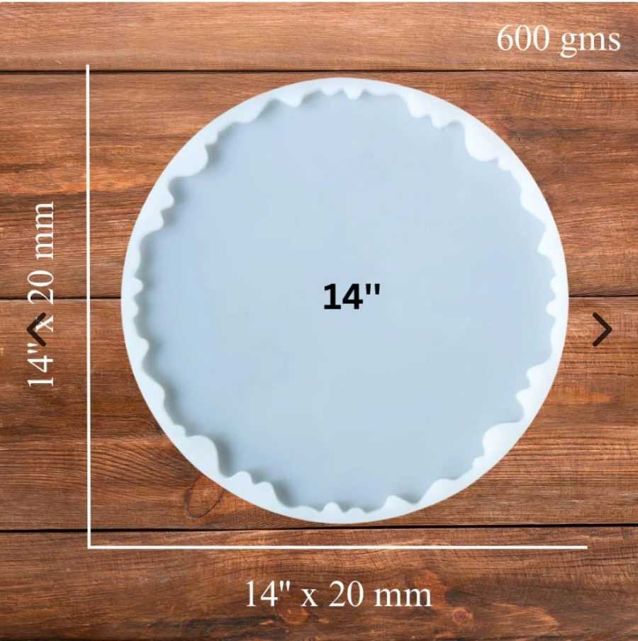 D73 - Agate Mold  / Table top Mold -14 inch / 20 M Depth - Image 2