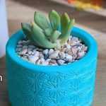 D90 - Planter Mold / Flower Pot Mold - 3D Design (Handmade Silicon Mold)