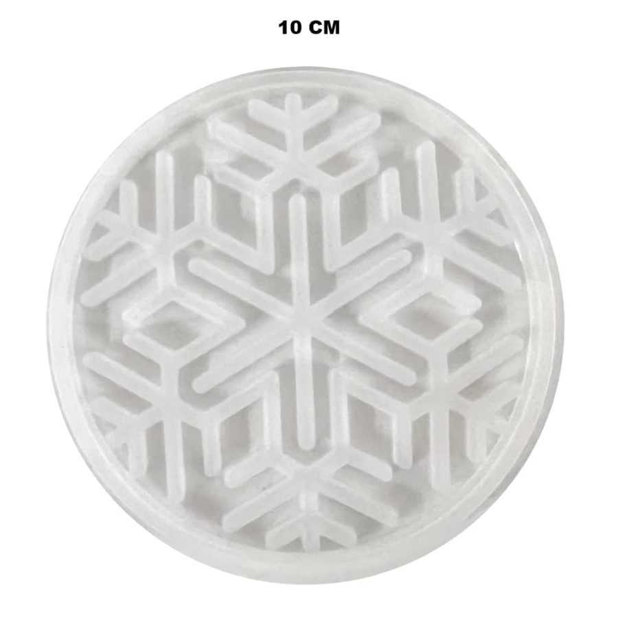D94 - Coaster Mold / Xmas Mold / Christmas Mold - 4 inch