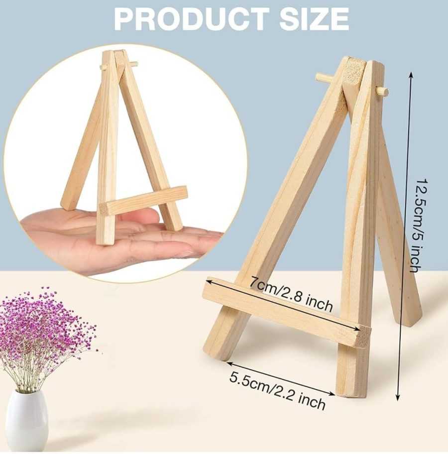 Wooden Easel  - 5 inch - Image 8