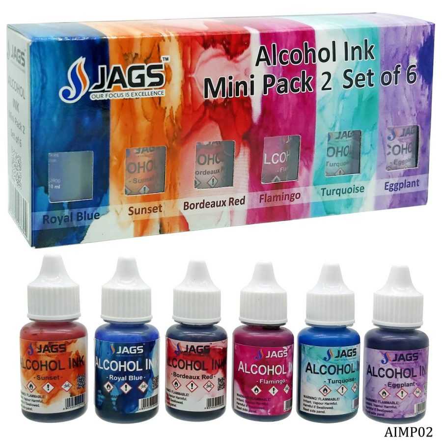 Alcohol Ink set of 6- Pack No 2