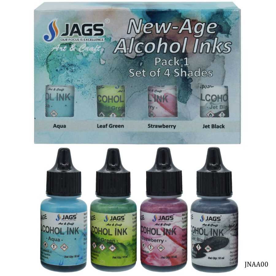 Alcohol ink set of 4 - Pack No 1