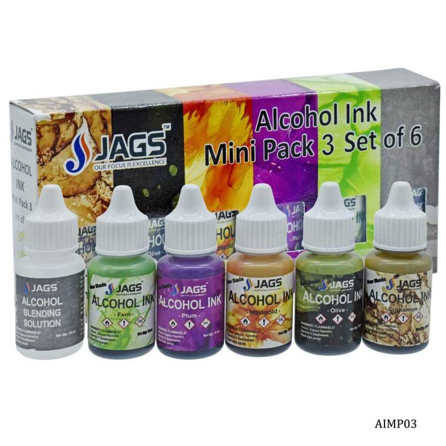 Alcohol Ink Set of 6- Pack No 3