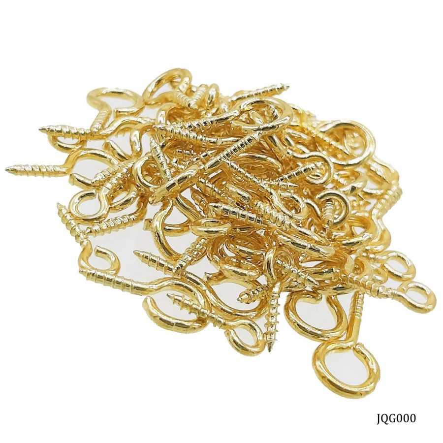 Eye Screw - 30 piece (Small for pendent Jewellery)  -Golden