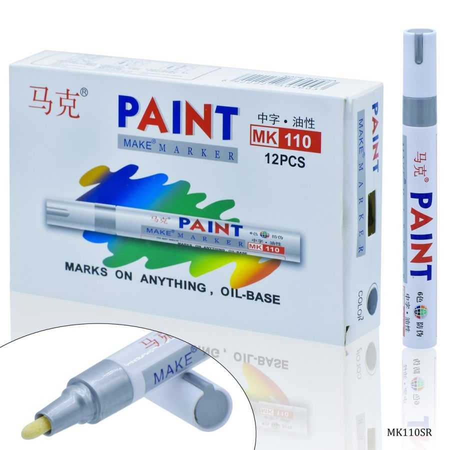 Acrylic Marker- Silver