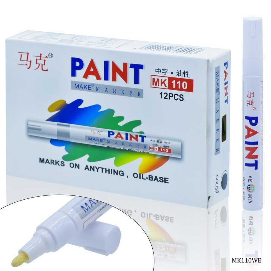 Acrylic Marker - White
