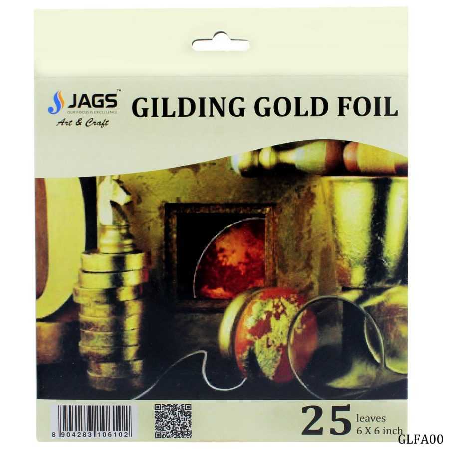 Golden foil - 6*6 inch - 25 Sheet