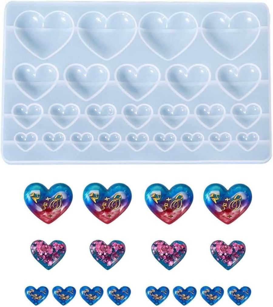 Heart Mold 25 Cavity